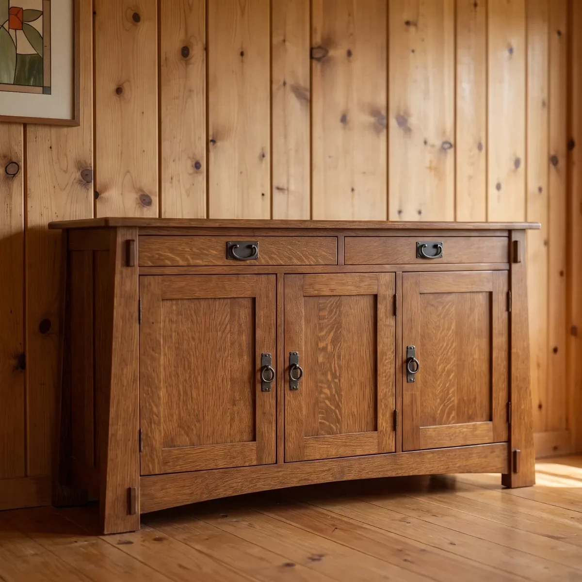 Bungalow 3-Door Console