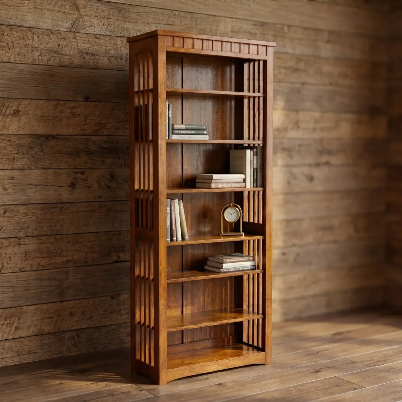 Mission 84-inch Bookcase
