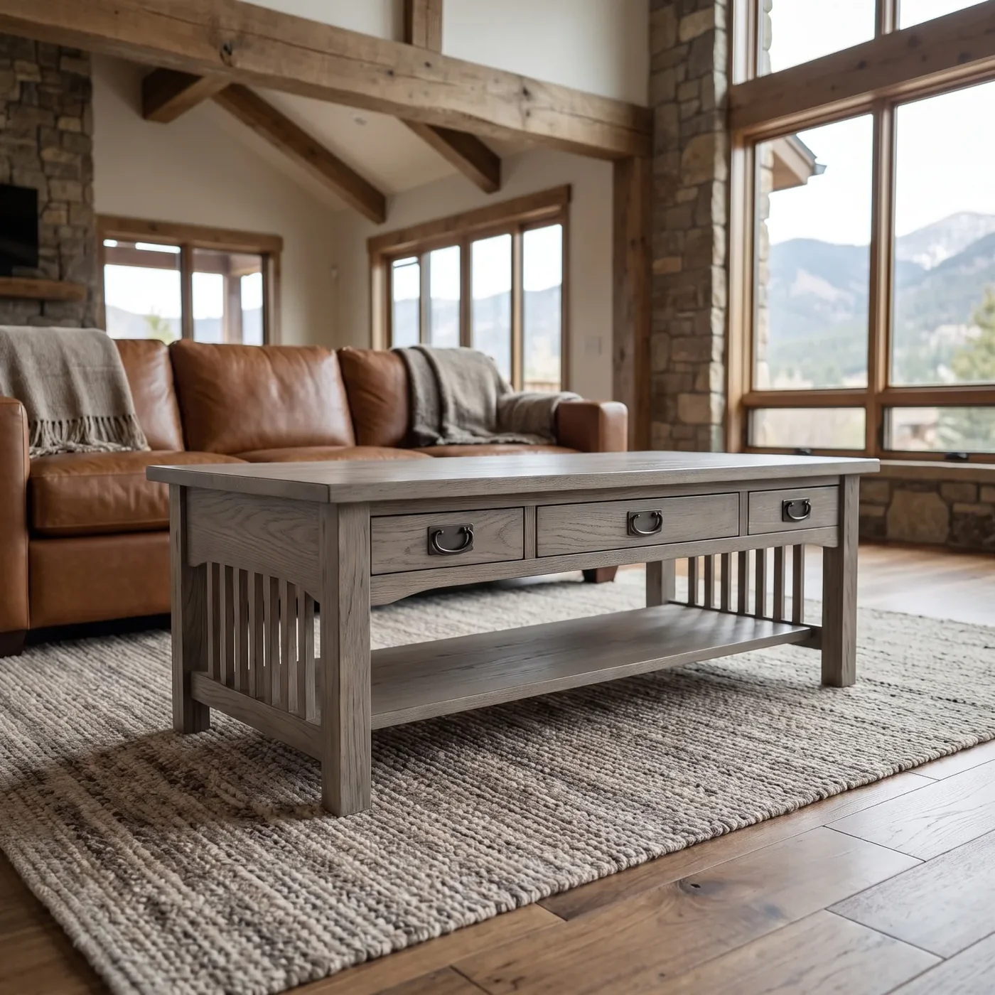 Mission Lift-Top Coffee Table