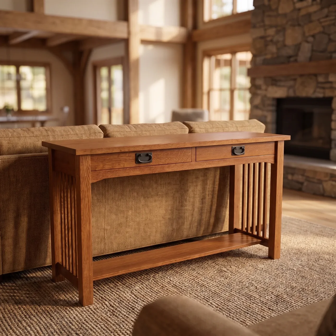 Mission Sofa Table
