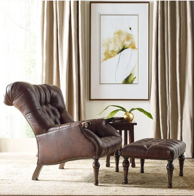 Leopold Chair & Ottoman
