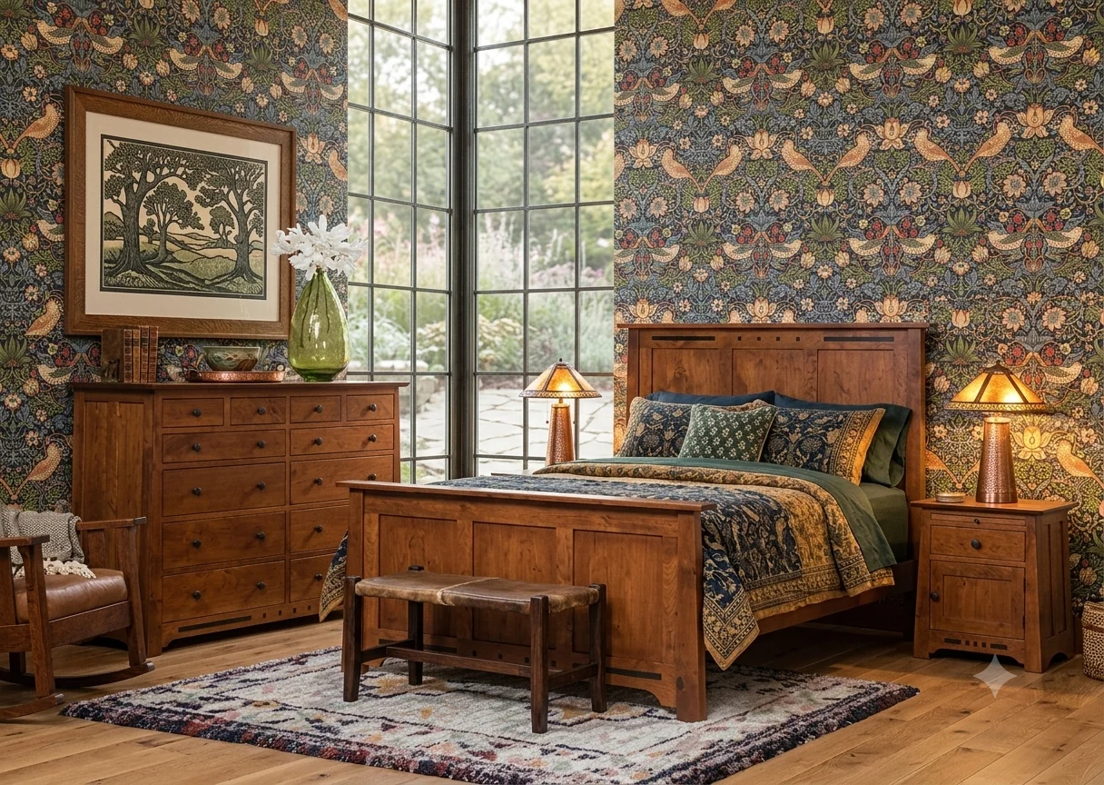 Pasadena Craftsman Bedroom Suite