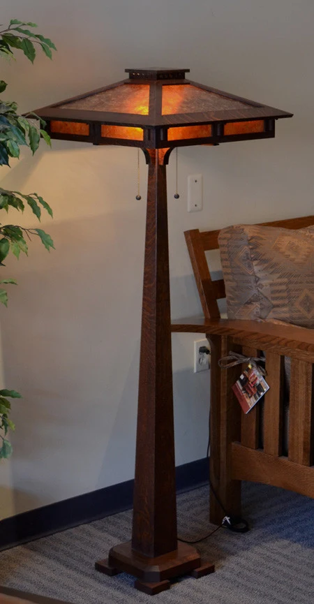 Prairie Craftsman Floor Lamp