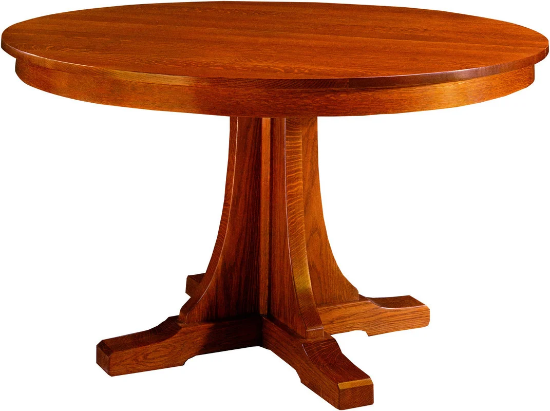 Round Pedestal Dining Table