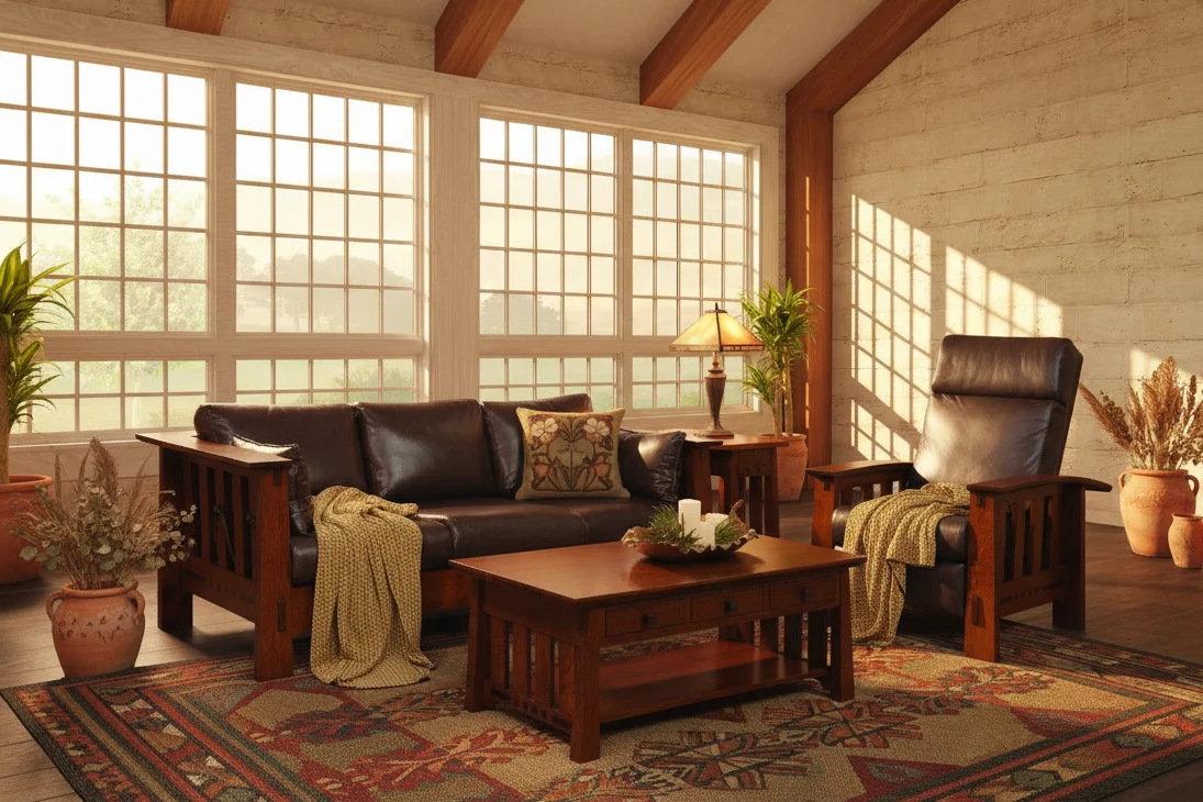 Pasadena Craftsman Living Room Suite