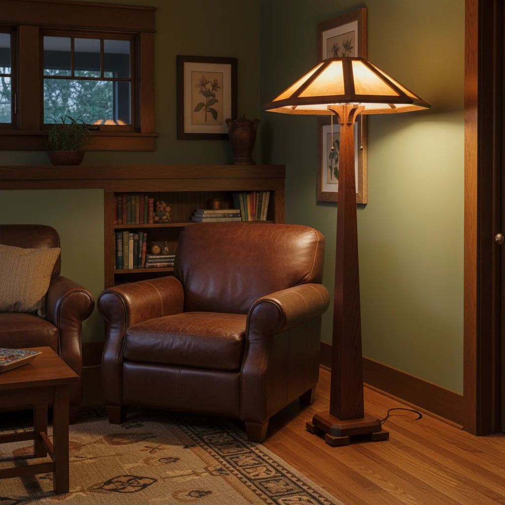 Saugatuck Craftsman Floor Lamp